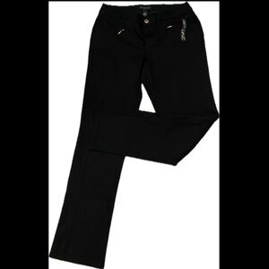 INC Black Pants with Gold Accents
